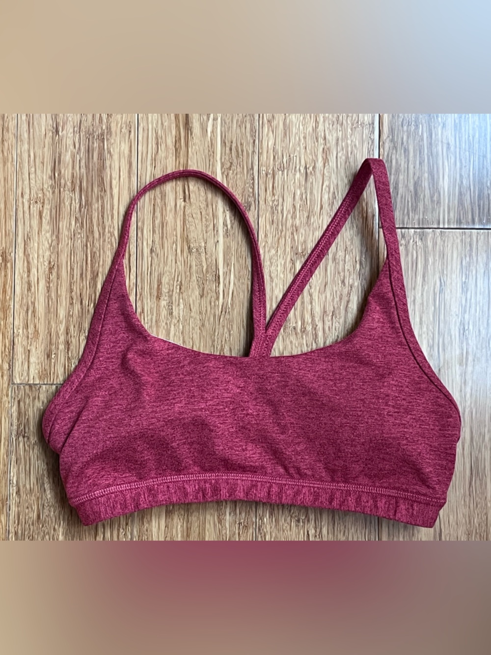 Fleo Cami Sports Bra Red size small